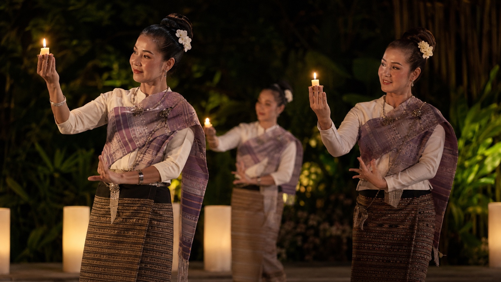 A dance by candlelight