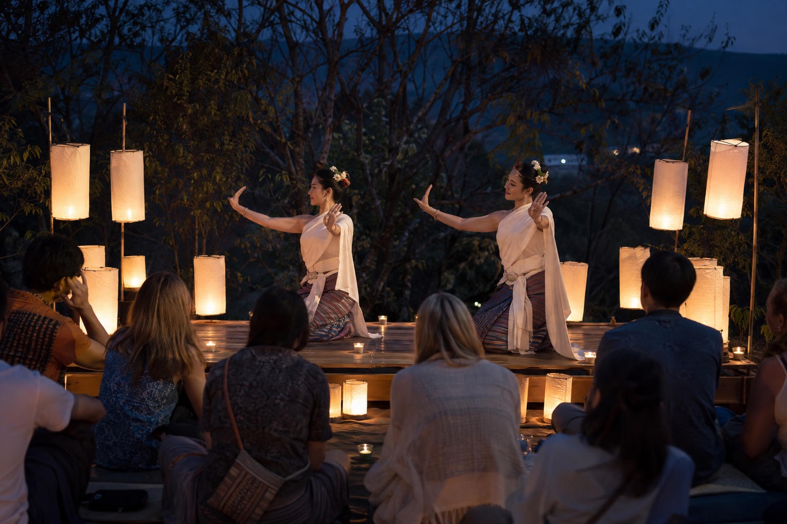 Culture at blue hour