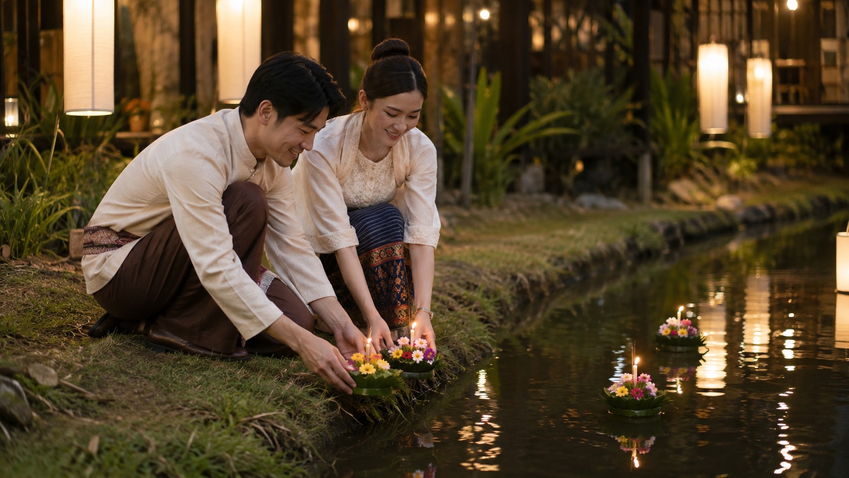 A wish on the water