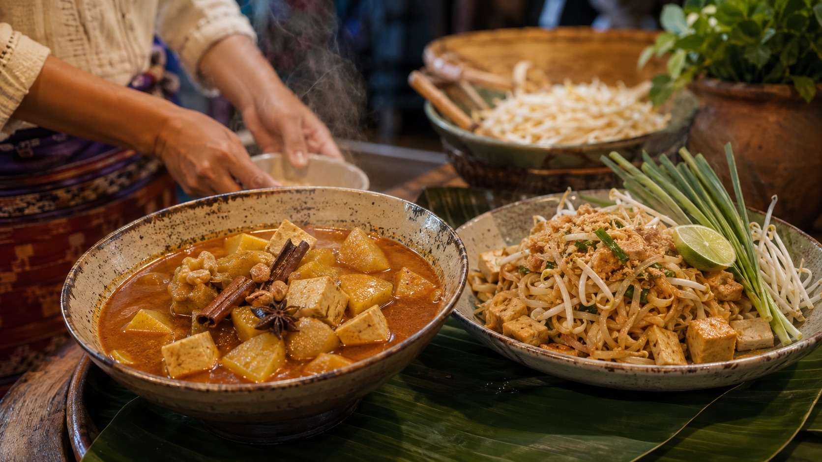 Vegan and Muslim-friendly options, full of flavour